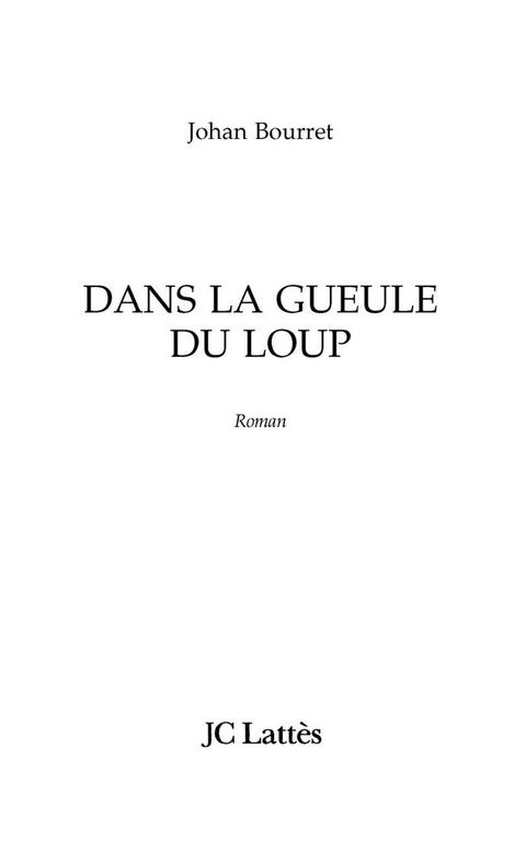 Cover image for book Dans la gueule du loup