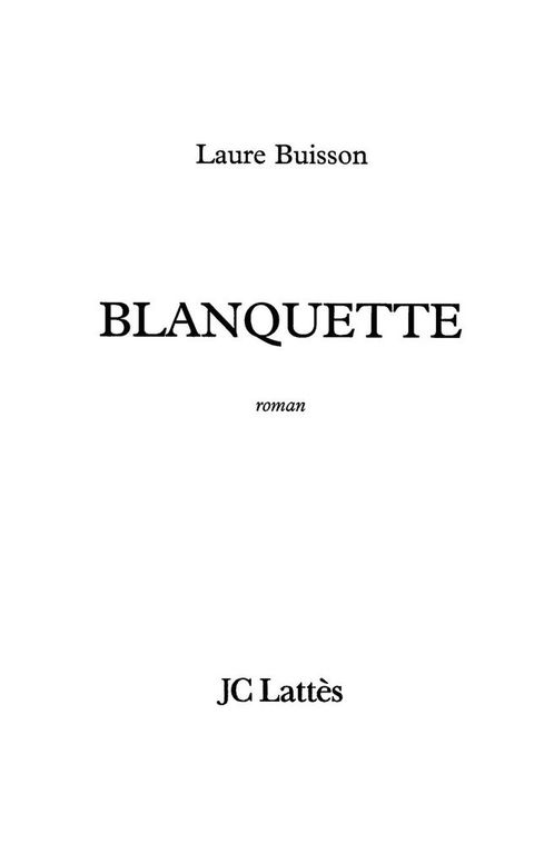 Cover image for book Blanquette