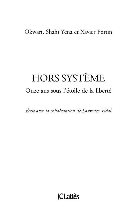 Cover image for book Hors systeme