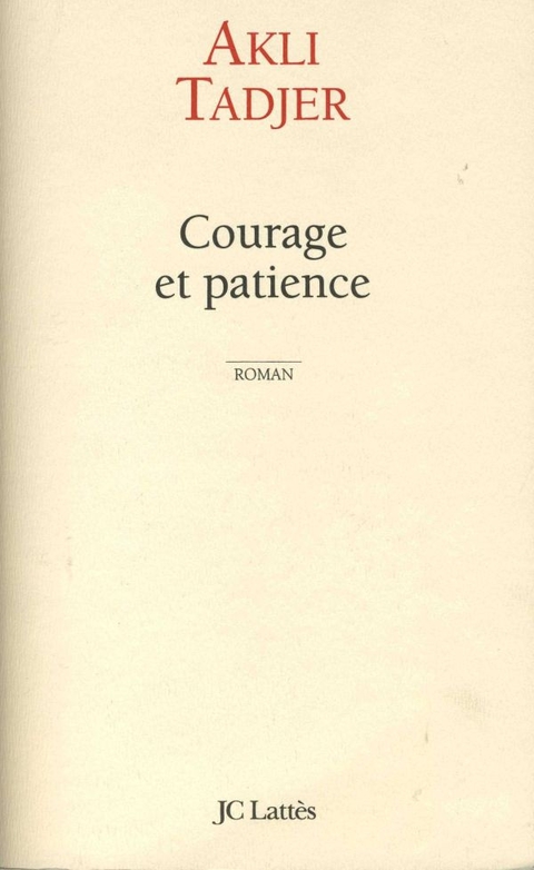Cover image for book Courage et patience
