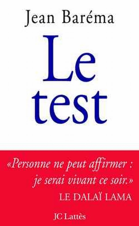 Cover image for book Le test