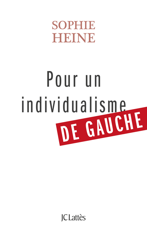 Cover image for book Pour un individualisme de gauche
