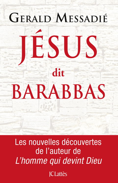 Cover image for book Jésus dit Barabbas