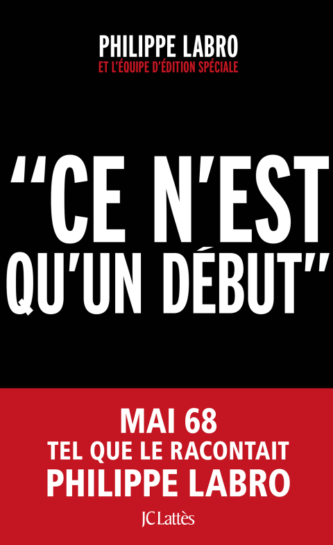 Cover image for book Ce n'est qu'un début