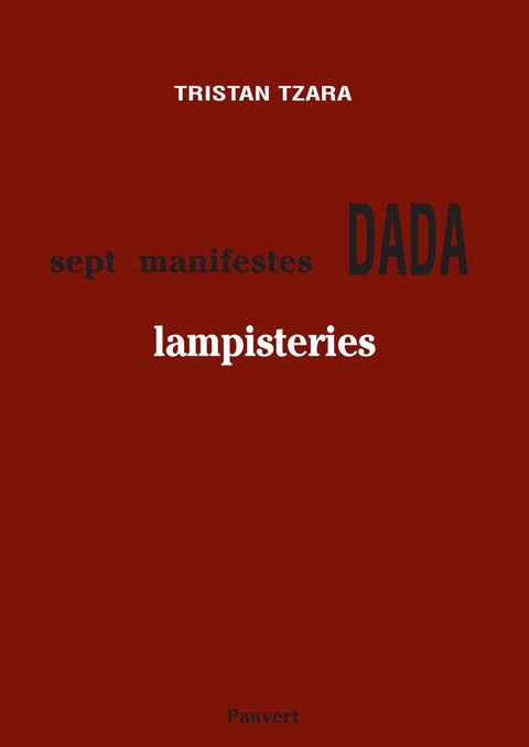 Cover image for book Sept manifestes Dada