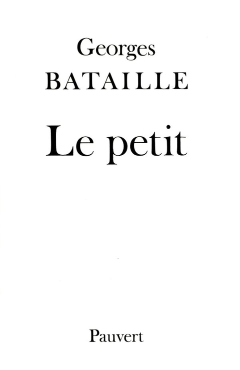 Cover image for book Le Petit
