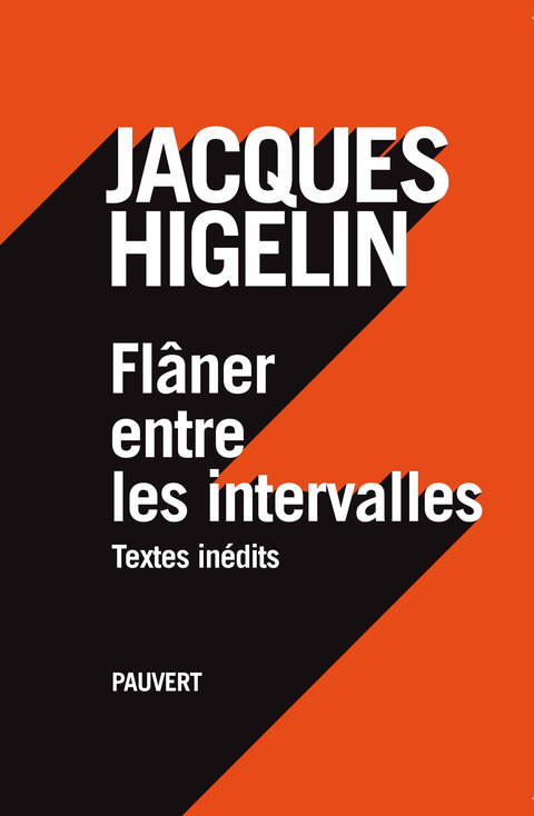 Cover image for book Flâner entre les intervalles