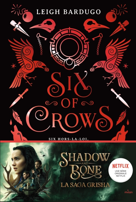 Cover image for book Six of crows, Tome 01