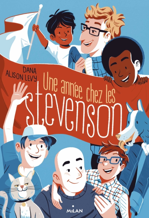 Cover image for book Une année chez les Stevenson