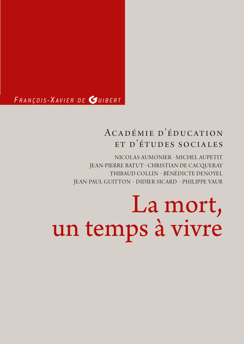 Cover image for book La mort, un temps à vivre