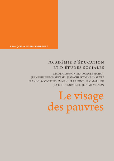 Cover image for book Le visage des pauvres