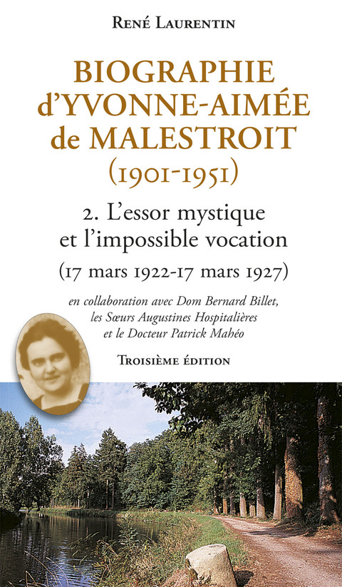 Cover image for book Biographie d'Yvonne-Aimée de Malestroit (1901-1951)