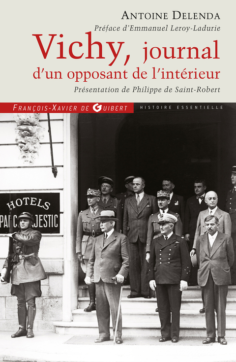 Cover image for book Vichy, journal d'un opposant de l'intérieur