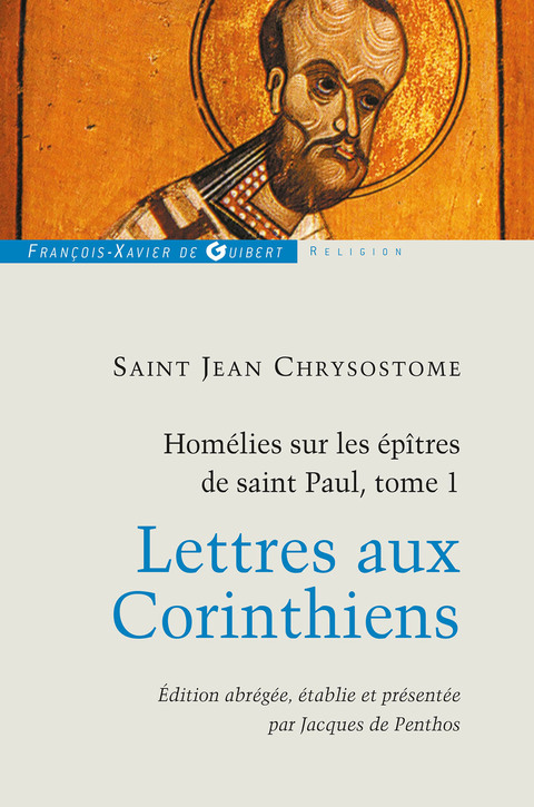 Cover image for book Homélies sur les épîtres de saint Paul T1