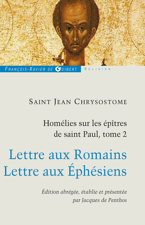 Cover image for book Homélies sur les épîtres de saint Paul T2