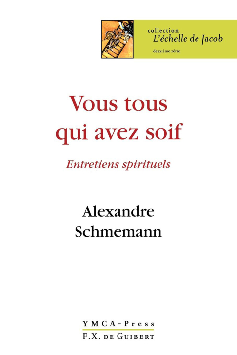 Cover image for book Vous tous qui avez soif...