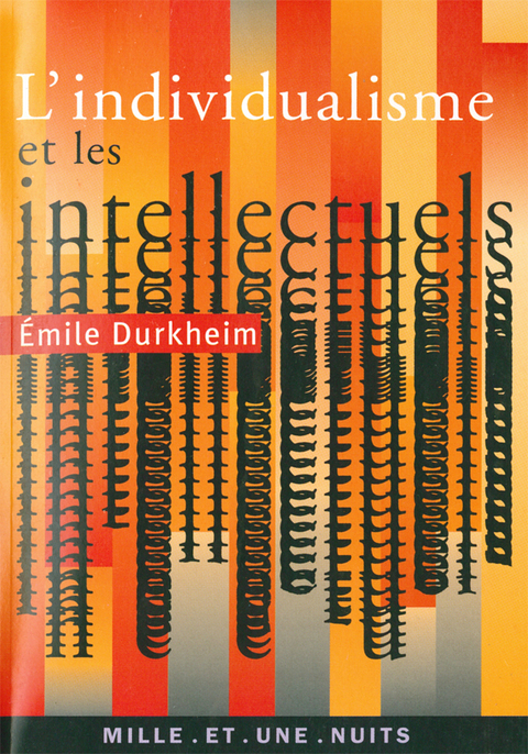 Cover image for book Les intellectuels et l'individualisme
