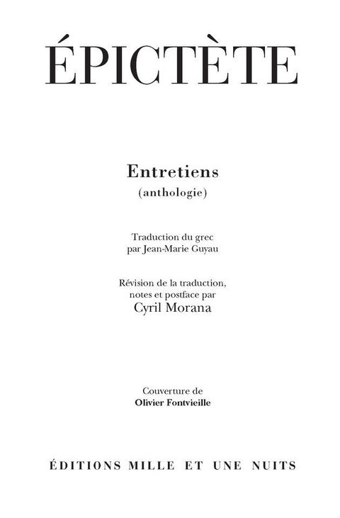 Cover image for book Entretiens