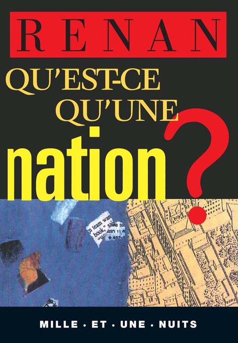 Cover image for book Qu'est-ce qu'une nation ?