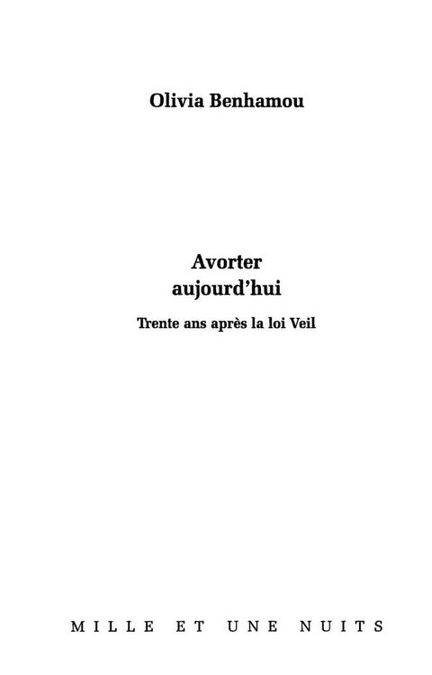 Cover image for book Avorter aujourd'hui