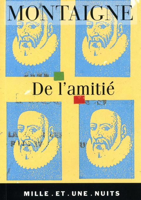 Cover image for book De l'amitié