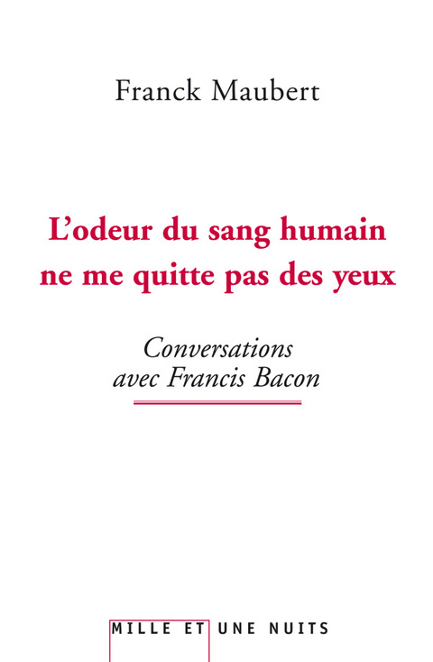 Cover image for book L'odeur du sang humain ne me quitte pas des yeux
