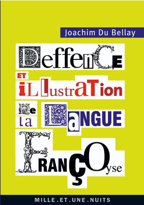 Cover image for book La Deffence et illustration de la langue françoyse