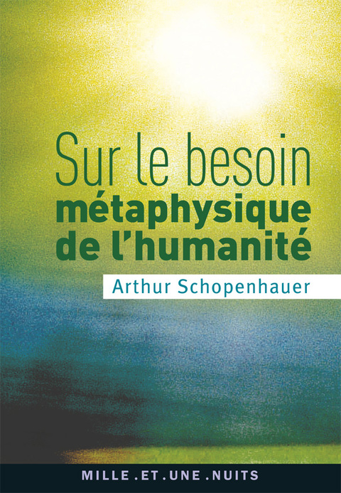 Cover image for book Sur le besoin métaphysique de l'humanité