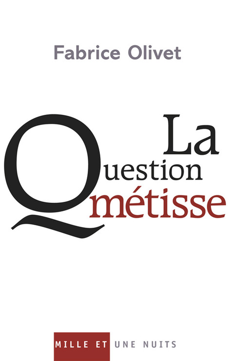 Cover image for book La Question métisse