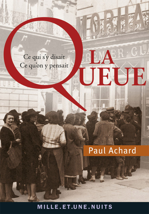 Cover image for book La Queue