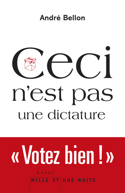 Cover image for book Ceci n'est pas une dictature