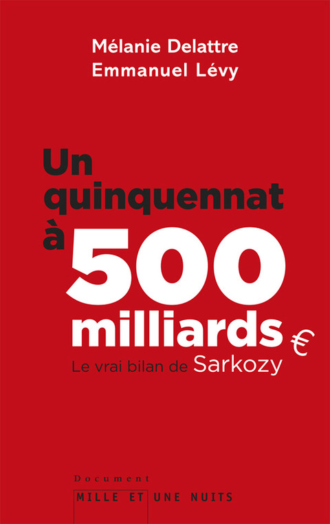 Cover image for book Un quinquennat à 500 millards