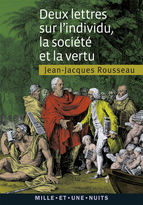 Cover image for book Deux lettres sur l'individu, la société et la vertu