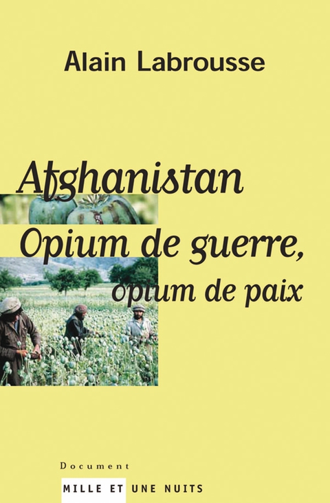Cover image for book Afghanistan, opium de guerre, opium de paix