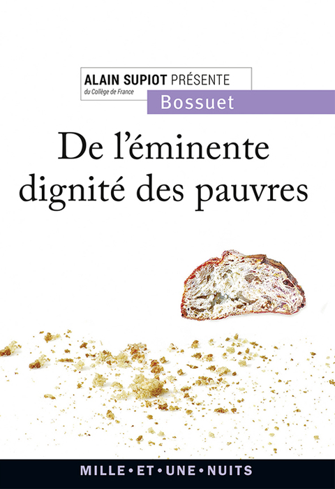 Cover image for book De l'éminente dignité des pauvres