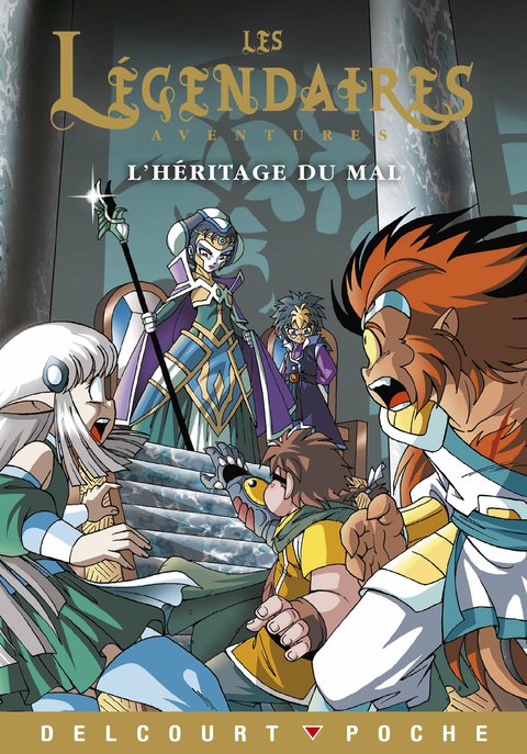 Cover image for book Les Légendaires Aventures - L'Héritage du mal