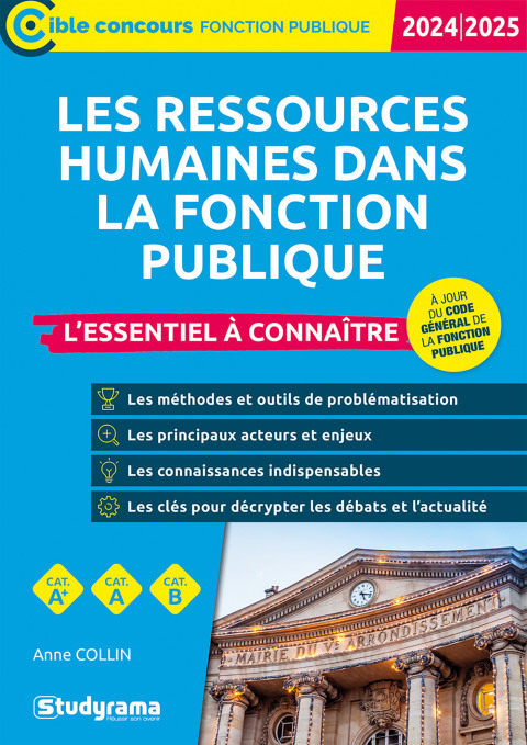 Cover image for book Les ressources humaines dans la fonction publique : L'essentiel à connaître - Catégories A+, A et...