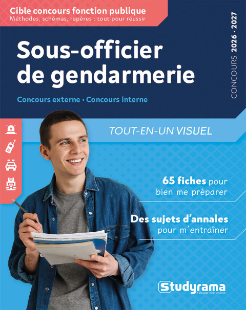 Cover image for book Sous-officier de gendarmerie - Tout-en-un visuel - Concours 2026-2027