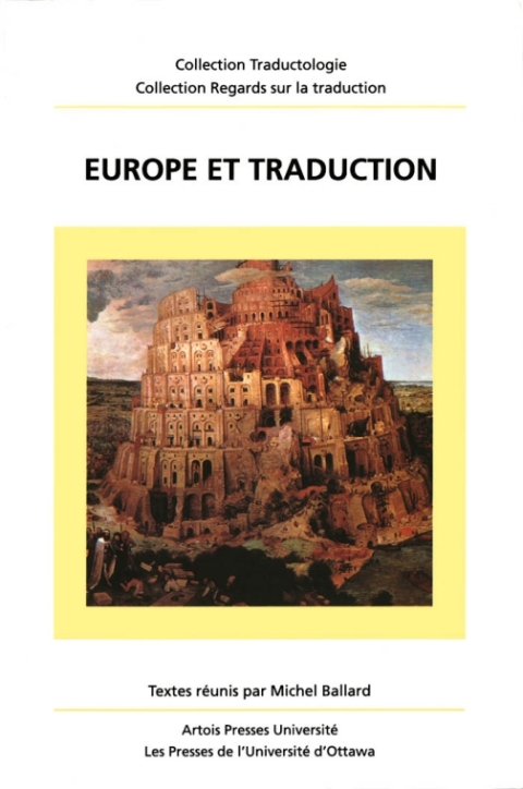 Cover image for book Europe et traduction