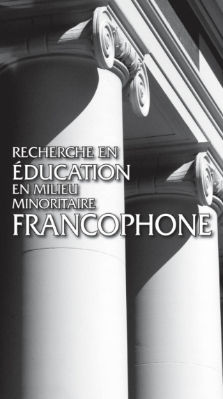 Recherche en éducation en milieu minoritaire francophone