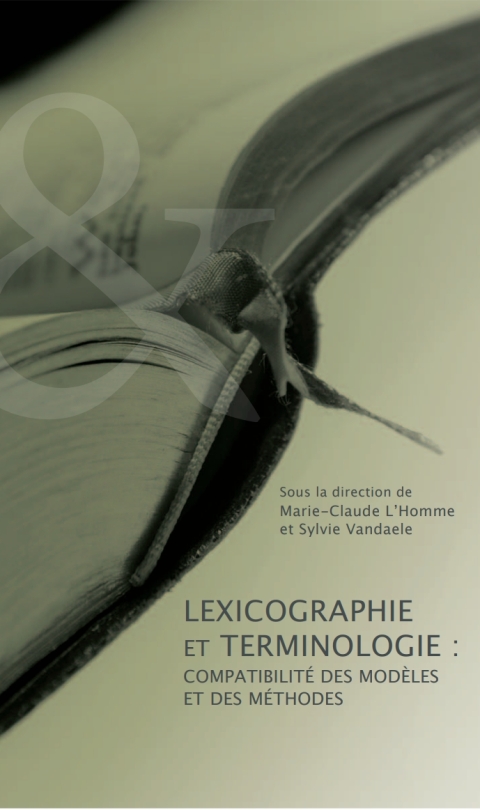 Cover image for book Lexicographie et terminologie
