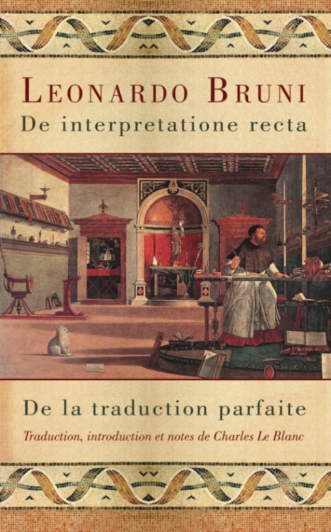Cover image for book De interpretatione recta - De la traduction parfaite