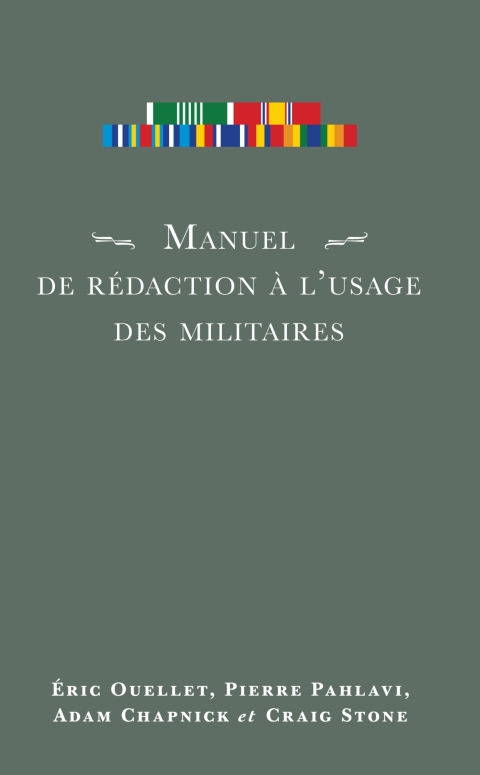 Manuel de rÃ©daction Ã  lâusage des militaires 