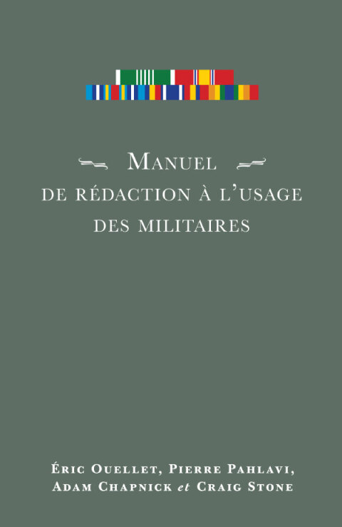 Manuel de rÃ©daction Ã  lâusage des militaires 