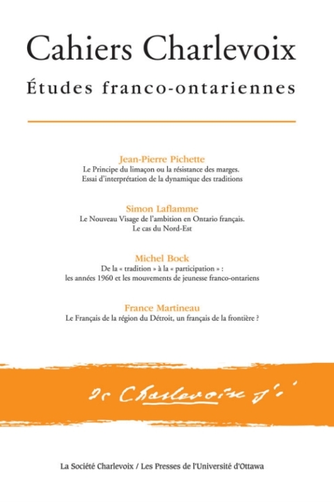 Cover image for book Cahiers Charlevoix 8