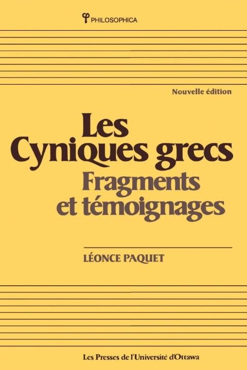 Cover image for book Les Cyniques grecs