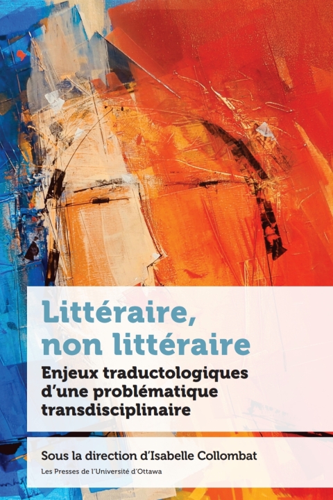 Cover image for book Littéraire, non littéraire