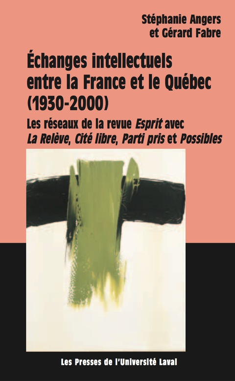 Cover image for book Echanges intellectuels entre la France et le Québec