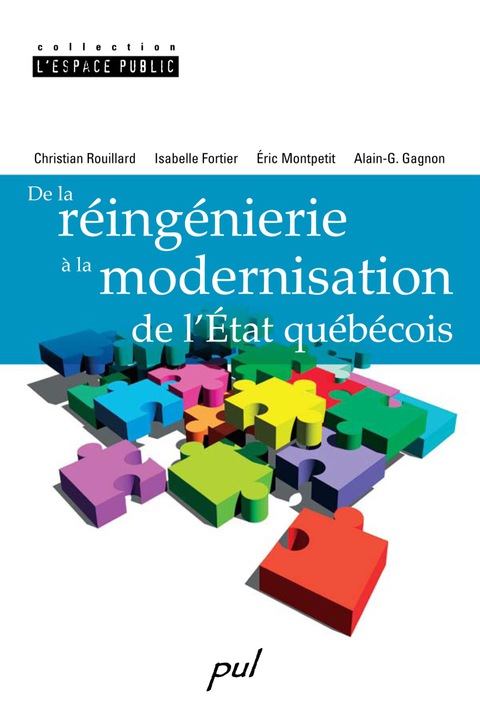 Cover image for book De la réingénierie à la modernisation de l'État québécois