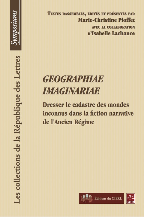Cover image for book Géographie imaginaire